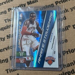 Amar'e Stoudemire ‘11 Adrenalyn XL “Ultimate” Auto Insert Card No. U18